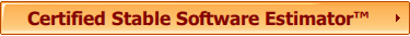 Certified Stable Software Estimator